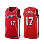 Camiseta Chicago Bulls Garrett Temple #17 Ciudad 2021-22 Rojo