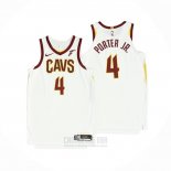 Camiseta Cleveland Cavaliers Kevin Porter Jr. #4 Association Autentico Blanco