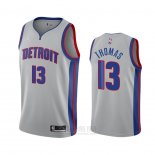 Camiseta Detroit Pistons Khyri Thomas #13 Statement 2020-21 Gris