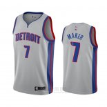 Camiseta Detroit Pistons Thon Maker #7 Statement 2020-21 Gris
