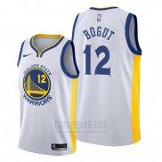 Camiseta Golden State Warriors Andrew Bogut #12 Association Blanco