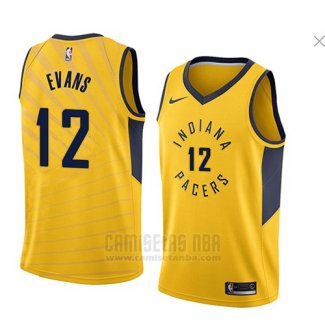 Camiseta Indiana Pacers Tyreke Evans #12 Statement 2018 Amarillo