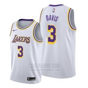 Camiseta Los Angeles Lakers Anthony Davis #3 Association 2019 Blanco