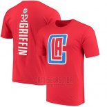 Camiseta Manga Corta Blake Griffin Los Angeles Clippers Rojo