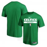 Camiseta Manga Corta Boston Celtics Practice Performance 2022-23 Verde