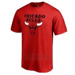 Camiseta Manga Corta Chicago Bulls Rojo