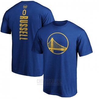 Camiseta Manga Corta D'Angelo Russell Golden State Warriors 2019-20 Azul2