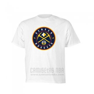 Camiseta Manga Corta Denver Nuggets Blanco5