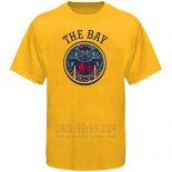 Camiseta Manga Corta Golden State Warriors Amarillo Ciudad2