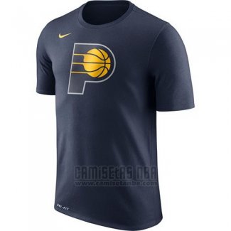 Camiseta Manga Corta Indiana Pacers Azul Marino