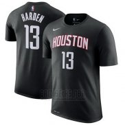 Camiseta Manga Corta James Harden Houston Rockets Negro3