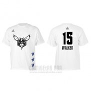 Camiseta Manga Corta Kemba Walker All Star 2019 Charlotte Hornets Blanco