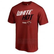 Camiseta Manga Corta Miami Heat Rojo 2018 NBA Playoffs Slogan