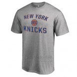 Camiseta Manga Corta New York Knicks Gris2