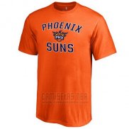 Camiseta Manga Corta Phoenix Suns Violeta Naranja2