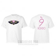 Camiseta Manga Corta Rajon Rondo New Orleans Pelicans Blanco Peppa Pig Cruzado