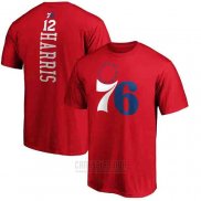 Camiseta Manga Corta Tobias Harris Philadelphia 76ers Rojo