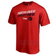 Camiseta Manga Corta Toronto Raptors Rojo 2018 NBA Playoffs Slogan