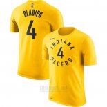 Camiseta Manga Corta Victor Oladipo Indiana Pacers Amarillo Statement