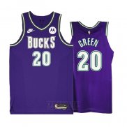 Camiseta Milwaukee Bucks A.C. Green #20 Classic 2022-23 Violeta