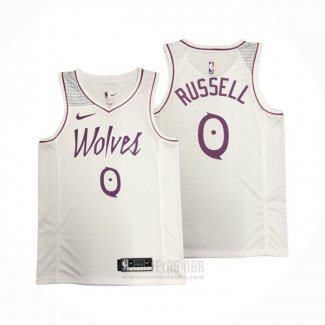 Camiseta Minnesota Timberwolves Derrick Rose #0 Earned Blanco