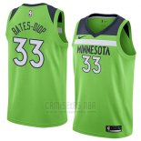 Camiseta Minnesota Timberwolves Keita Bates-Diop #33 Statement 2018 Verde