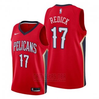 Camiseta New Orleans Pelicans J.j. Redick #17 Earned Blanco