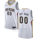 Camiseta New Orleans Pelicans Nike Personalizada 17-18 Blanco