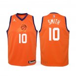 Camiseta Nino Phoenix Suns Jalen Smith #10 Statement 2020-21 Naranja