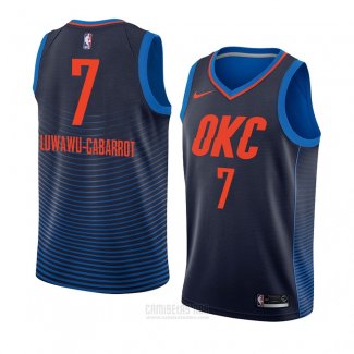 Camiseta Oklahoma City Thunder Timothe Luwawu-Cabarrot #7 Statement 2018 Azul