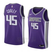 Camiseta Sacramento Kings Jack Cooley #45 Icon 2018 Violeta