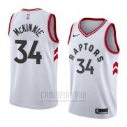 Camiseta Toronto Raptors Alfonzo Mckinnie #34 Association 2018 Blanco