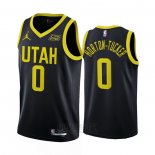 Camiseta Utah Jazz Talen Horton-Tucker #0 Statement 2022-23 Negro