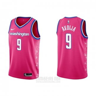 Camiseta Washington Wizards Deni Avdija #9 Ciudad 2022-23 Rosa