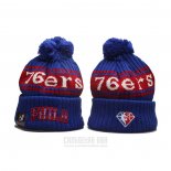 Gorro Beanie Philadelphia 76ers Rojo Azul