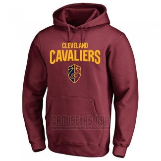 Sudaderas con Capucha Cleveland Cavaliers Rojo3