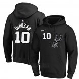 Sudaderas con Capucha Demar DeRozan San Antonio Spurs Negro 2019-20 Ciudad