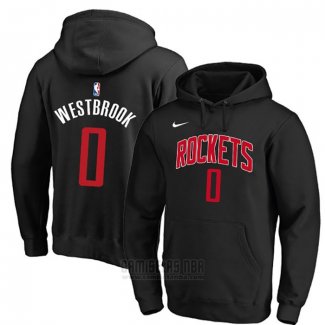 Sudaderas con Capucha Russell Westbrook Houston Rockets Negro2