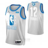 Camiseta All Star 2022 Memphis Grizzlies Ja Morant #12 Gris