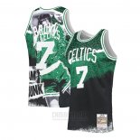 Camiseta Boston Celtics Dee Brown #7 Hardwood Classics 1990-91 Verde