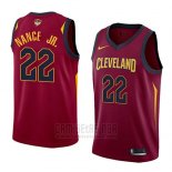 Camiseta Cleveland Cavaliers Larry Nance Jr. #22 Icon 2017-18 Finals Bound Rojo
