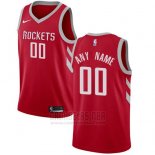 Camiseta Houston Rockets Nike Personalizada 17-18 Rojo