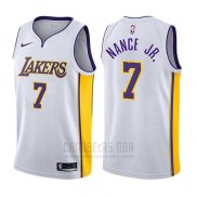 Camiseta Los Angeles Lakers Larry Nance Jr. #7 Association 2017-18 Blanco