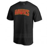Camiseta Manga Corta Atlanta Hawks Negro5