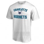 Camiseta Manga Corta Charlotte Hornets Blanco