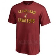 Camiseta Manga Corta Cleveland Cavaliers Rojo6