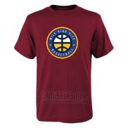 Camiseta Manga Corta Denver Nuggets Rojo3