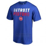 Camiseta Manga Corta Detroit Pistons Azul2