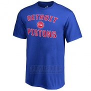 Camiseta Manga Corta Detroit Pistons Azul4