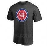 Camiseta Manga Corta Detroit Pistons Gris4